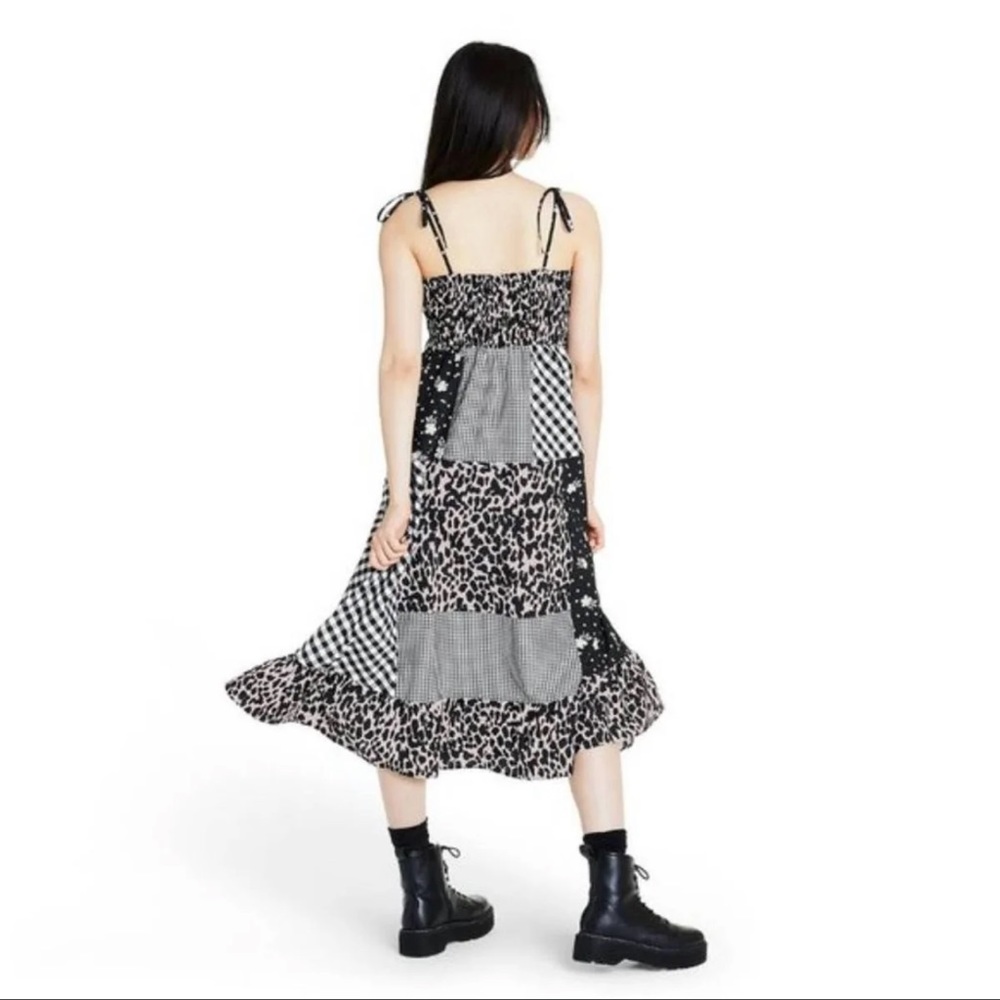 Sandy Liang Poplin patchwork Dress - Picture 3 of 11